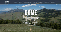 Desktop Screenshot of domemountainranch.com